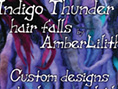Indigo Thunder Stall Poster
